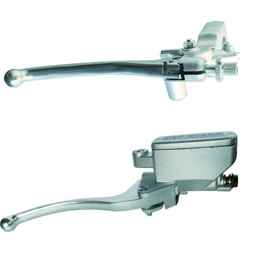 Vanlison Left & Right Brake Master Cylinder Clutch Levers Compatible with Honda VT600 VT750 VF750 VT1100 VT1300 VTX1300 Part # 45510-MFR-305 53172-MR1-000 53178-MAH-000 Chrome - Image 4