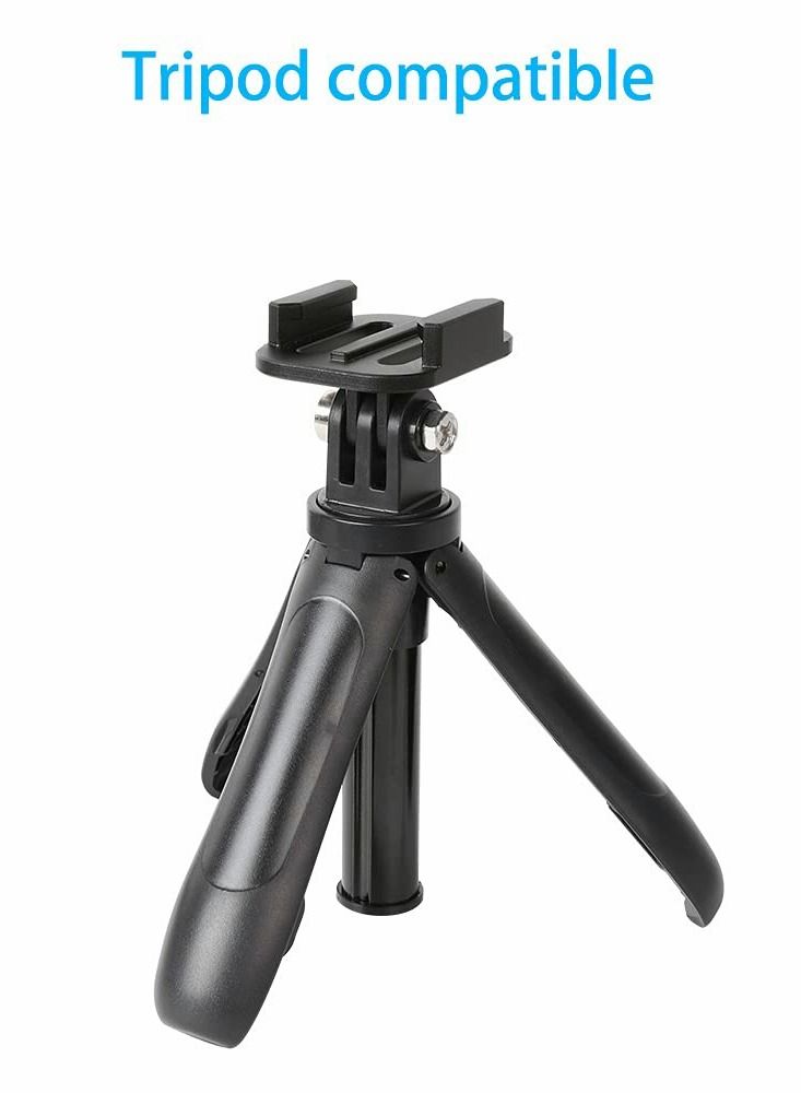 Excefore Quick Release Base Tripod Adapter Mount Compatible for GoPro Hero 9 8 7 6 5 4 Session Max, Insta360 One R, DJI Osmo Action, Akaso Sports Camera, Black - Image 5