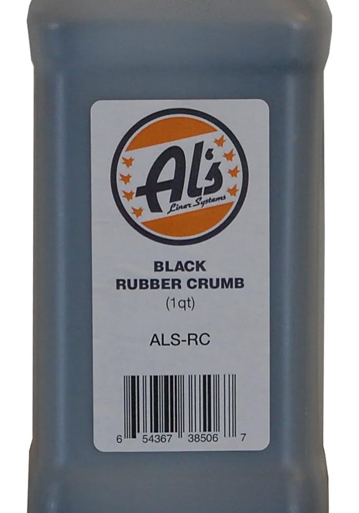 Al's Liner Black Rubber Crumb Additive - 1 Quart - Image 1