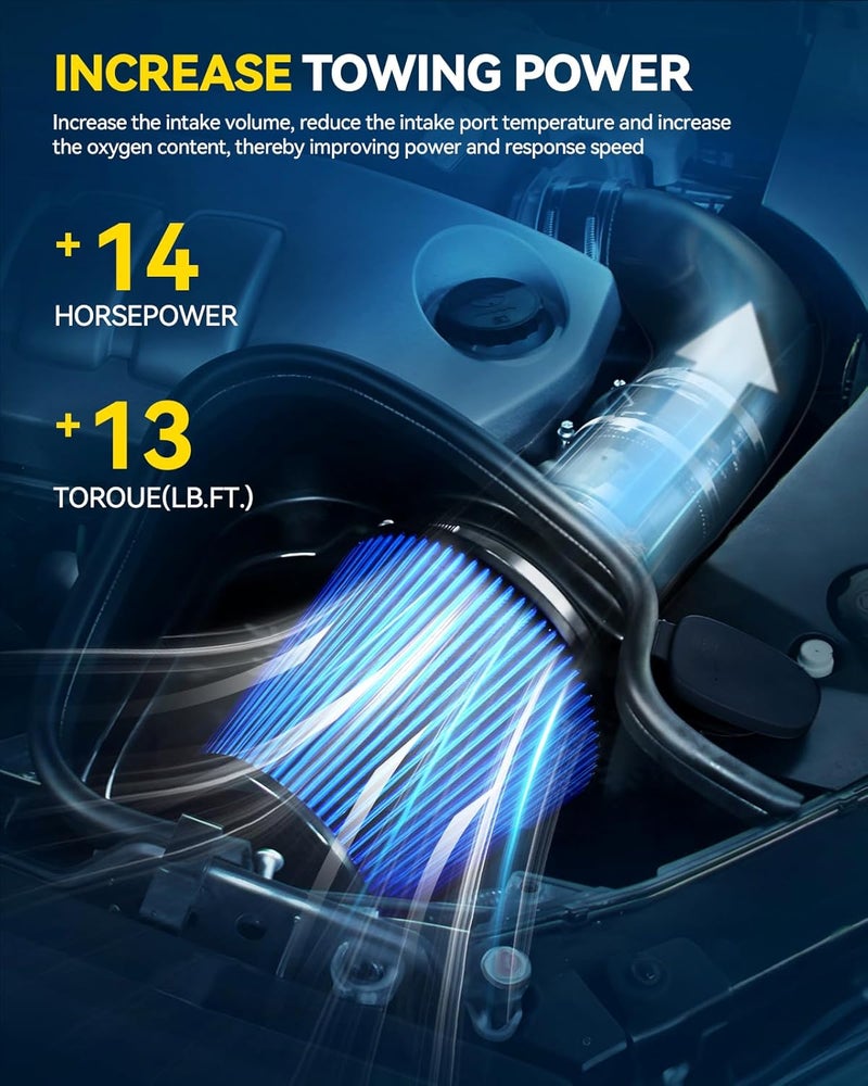 PHILTOP مجموعة سحب الهواء البارد PHILTOP متوافقة مع نيسان 370Z 20092019 37L V6 إنفينيتي G37 20082013 37L V6 نظام الفلاتر مجموعات الألمنيوم المصقول الأزرق عالي التدفق - Image 5