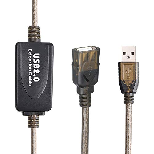 LDKCOK USB 2.0 Type A Male to A Female Active Repeater Extension Cable 50ft, High Speed 480 Mbps - Image 2