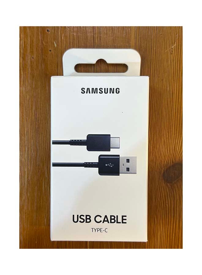 سامسونج كابل شحن ومزامنة بيانات بمنفذ USB Type-C بطول 1.2 متر أسود - Image 1