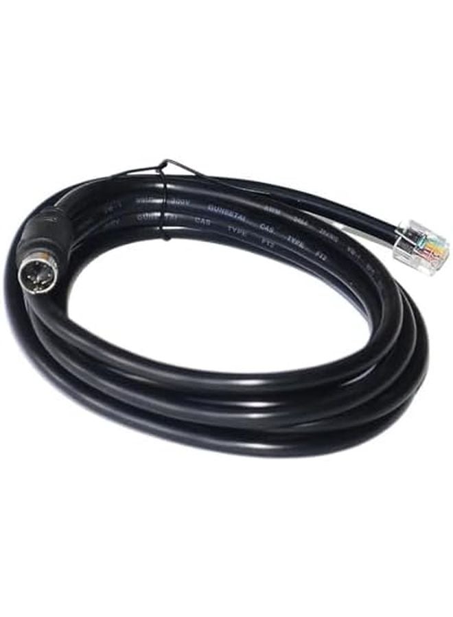 1m Mini Din 6 Pin to RJ12 6P6C Cable for Fanatec Pedals Shifter to Wheel - Image 1