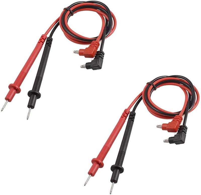 XMHF Digital Multimeter Banana Plug Connector Electrical Test Lead Probe Cable 1000V 90cm Long 2Pairs