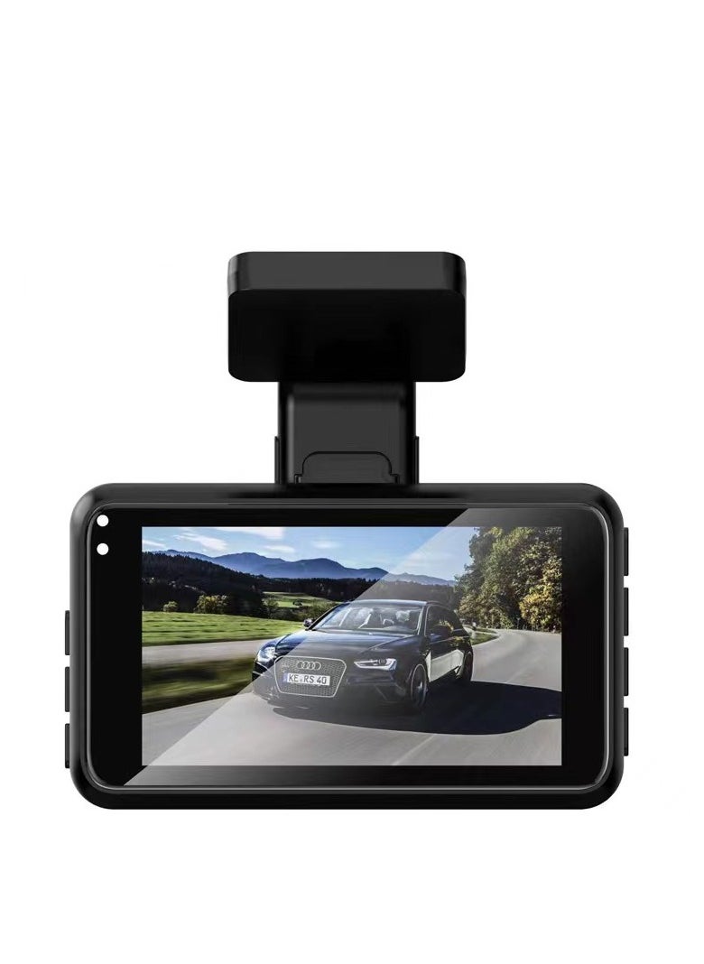Dash Cam Wide Angle Lens 1080P HD Driving Recorder 3" IPS Screen Car Dashboard Camera Recorder with Loop Recording G Sensor Parking Monitor.