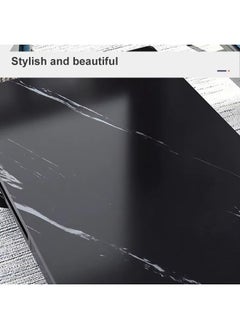 NKX Luxury Living Room Modern Oval Marble Nordic 2 Layer Coffee Table  - Image 4