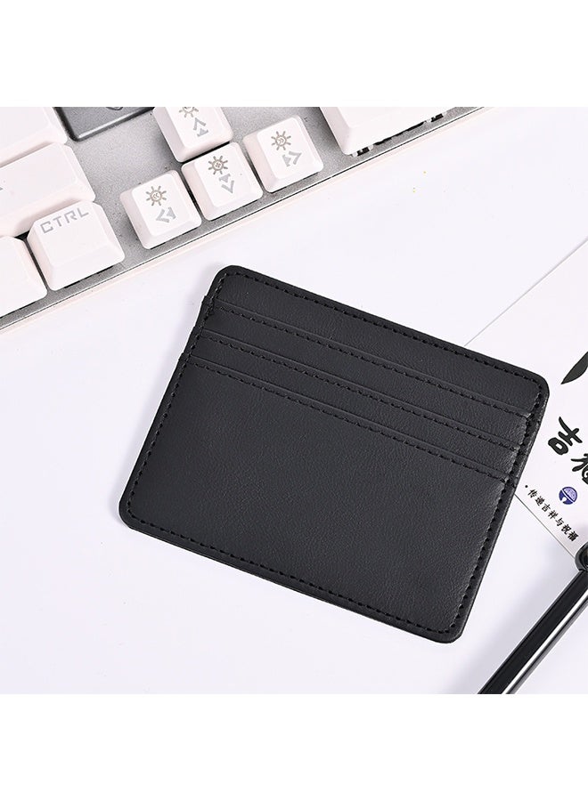 Leather Business Card Wallet Multifunctional Bank Card Holder - Image 2