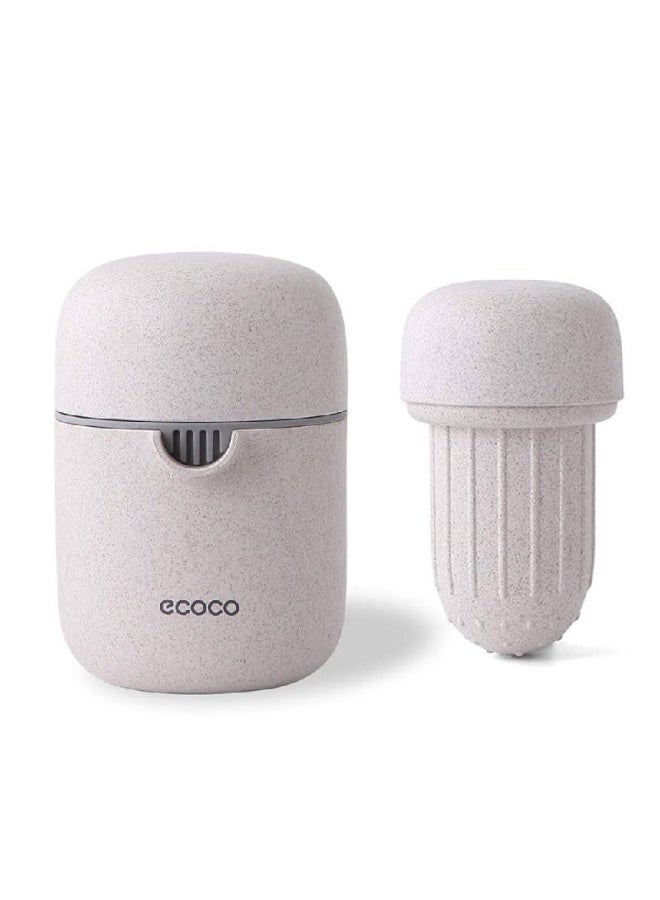 إيكوكو عصارة يدوية جديدة من Ecoco متعددة الوظائف إيجابية وسلبية مزدوجة الاستخدام عصارة يدوية من قش القمح البرتقالي أدوات إكسسوارات المطبخ - Image 1