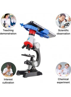 Hit Teknoloji Hit Technology Children's Educational Microscope Set 100X 400X 1200X Magnification (With Phone Clip)  - Image 1