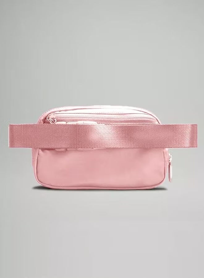 Lululemon Everywhere Belt Bag, Compact, and Convenient Belly Bag with Zippered Pockets, Easy-Access Exterior Pocket, and Interior Essentials Pocket for On-the-Go Storage，Pink - Image 4