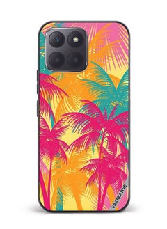 Protective Case Cover For Honor 70 Lite Colorful Tree Design Multicolour