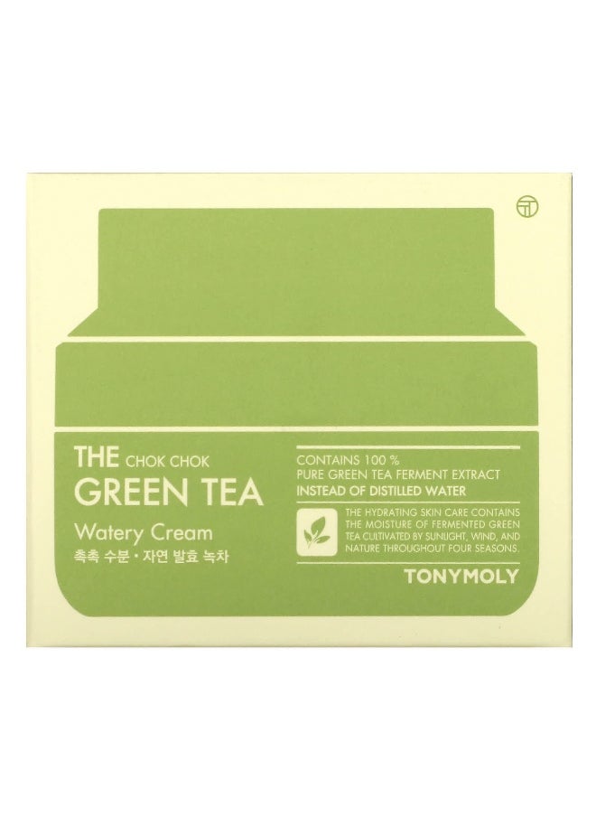 Tony Moly TonyMoly, The Chok Chok Green Tea, Watery Cream, 60 ml  - Image 2