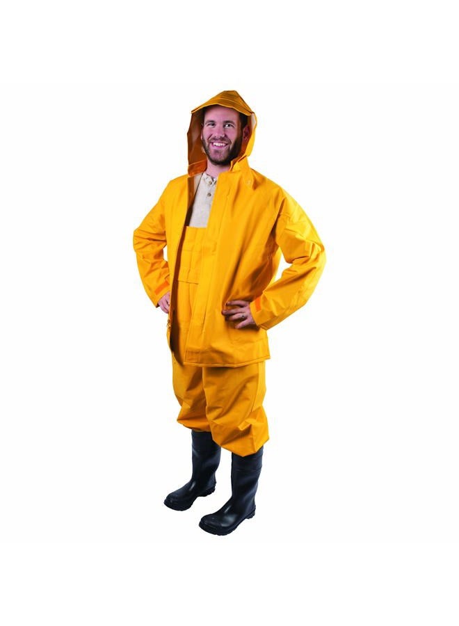 Stansport Commercial Rainsuit, Yellow, Medium - Image 2