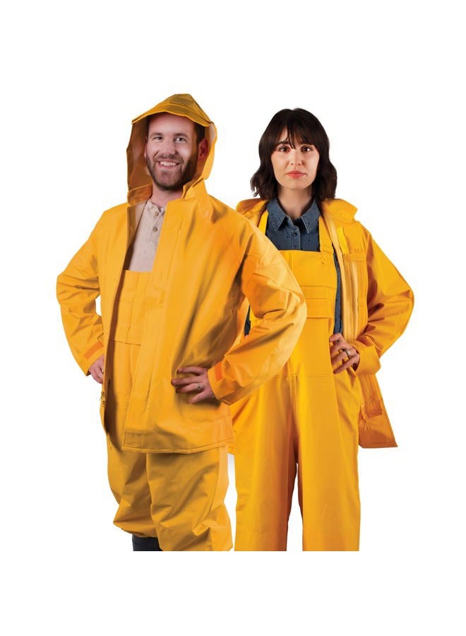 Stansport Commercial Rainsuit, Yellow, Medium - Image 1