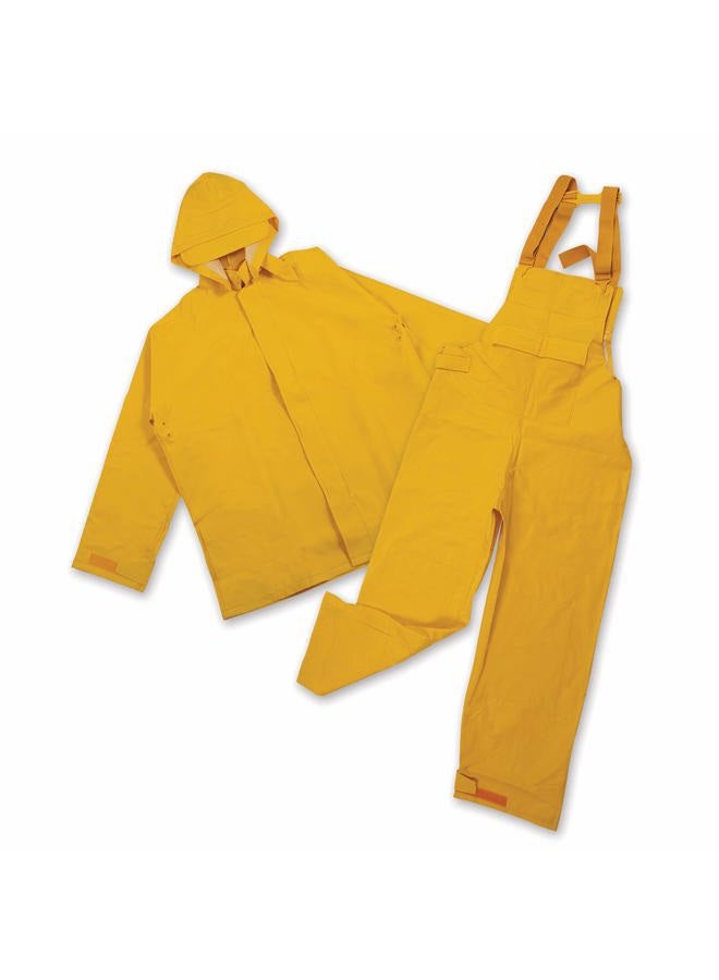 Stansport Commercial Rainsuit, Yellow, Medium - Image 4