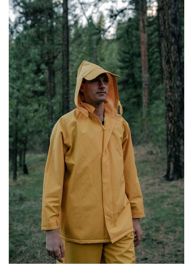 Stansport Commercial Rainsuit, Yellow, Medium - Image 5