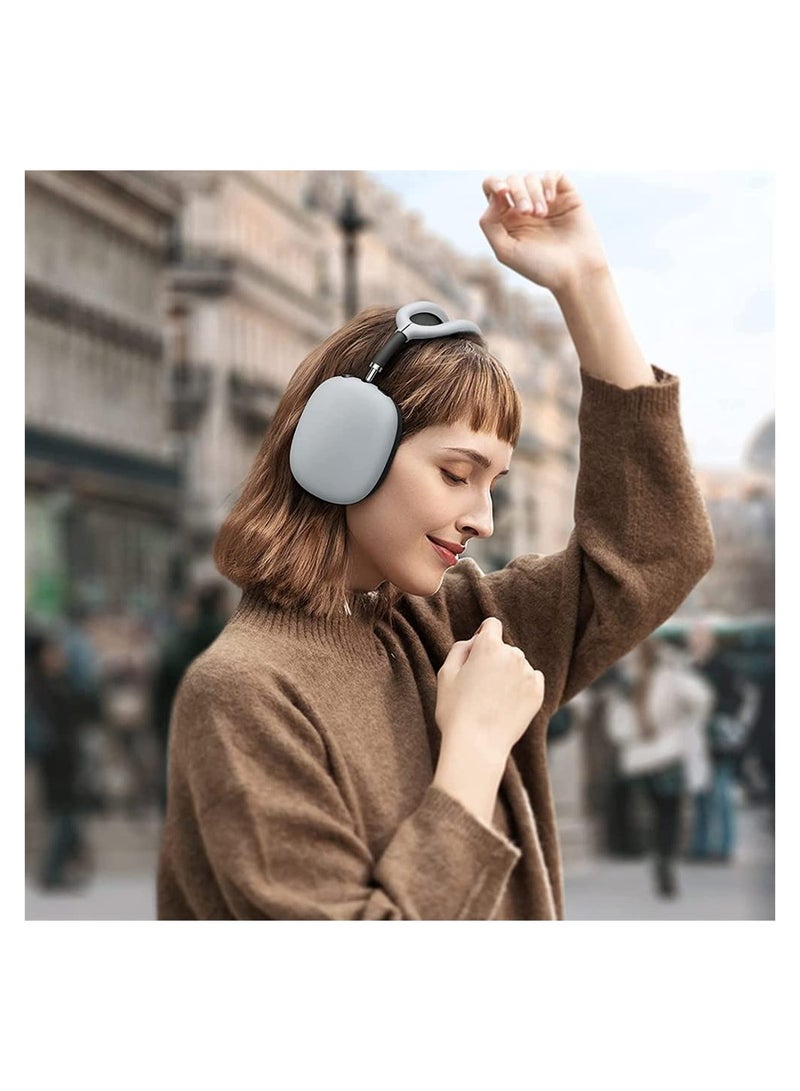 SYOSI Silicone Case Cover for AirPods Max Headphones Anti Scratch Ear Cups Cover Skin Headset Protective Accessories - Image 2
