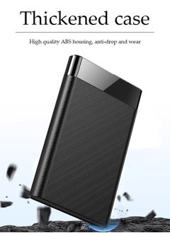 DUNISO External Hard Drive Enclosure， 2.5 inch universal external hard drive, USB 3.0 push pull version, 5Gbps, supports mechanical and solid state drives，black  - Image 3