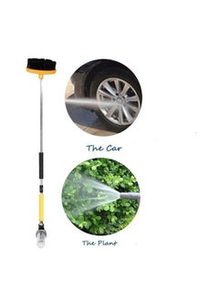 SNAPSHOPECOM SNAPSHOPECOM Plastic Water Zoom Jet Pressure Washer Garden Hose Attachment with Soap Dispenser and Brush for Washing Cars Cleaning Decking Path  - Image 5