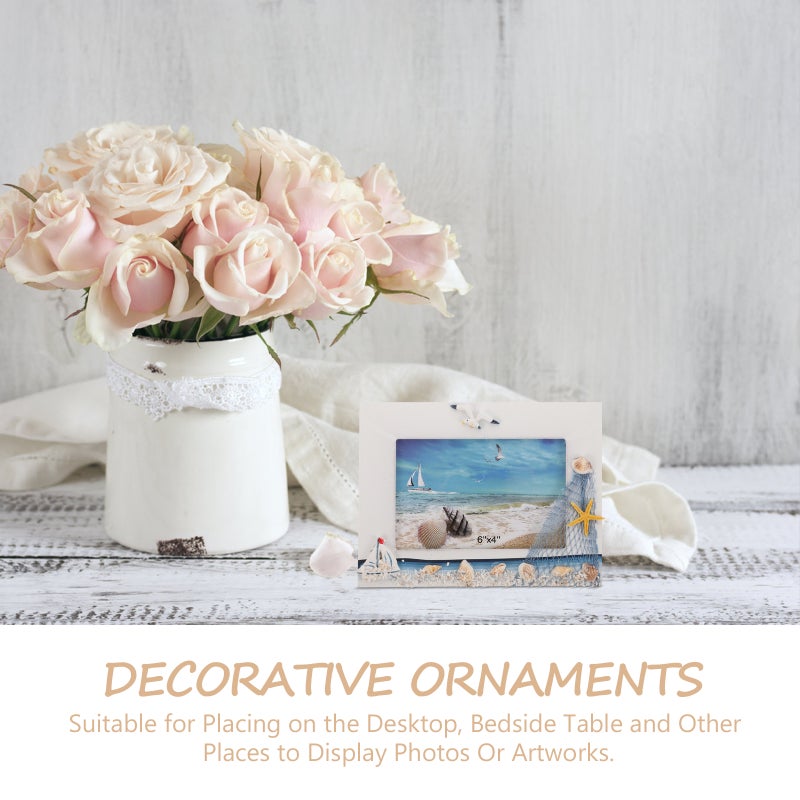 Desktop Photo Frame Picture Frames Nautical Picture Frame Beach Picture Frame - Image 5