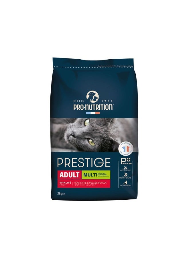 PRO NUTRITION Pro Nutrition Prestige Cat Adult Multi 2Kg 