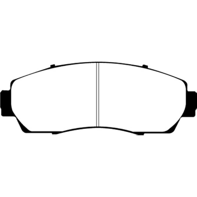 ريحني فرامل EBC DP41743R شارع يلوستاف ووسادة فرامل المسار - Image 2