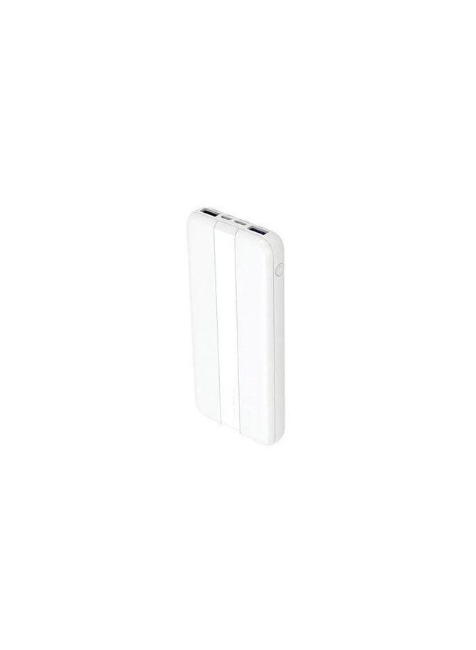 إيكونز Iconz Power Bank, 10000mAh, 3 Ports, White - XPB12PDW