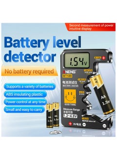 ANENG BT189 Button Cell Battery Tester 9V N D C AA  AAA Universal Household LCD Display Battery Tester Power Bank Detectors Tools