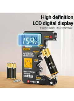 ANENG ANENG BT189 Button Cell Battery Tester 9V N D C AA  AAA Universal Household LCD Display Battery Tester Power Bank Detectors Tools  - Image 3