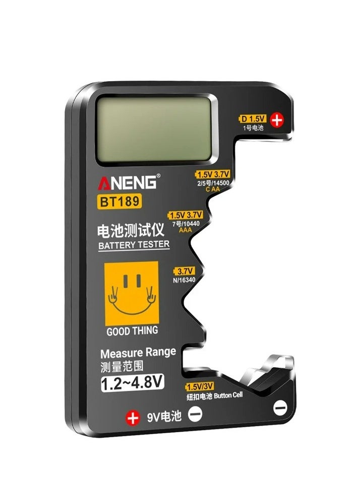 ANENG - ANENG BT189 Button Cell Battery Tester 9V N D C AA  AAA Universal Household LCD Display Battery Tester Power Bank Detectors Tools - Image 1