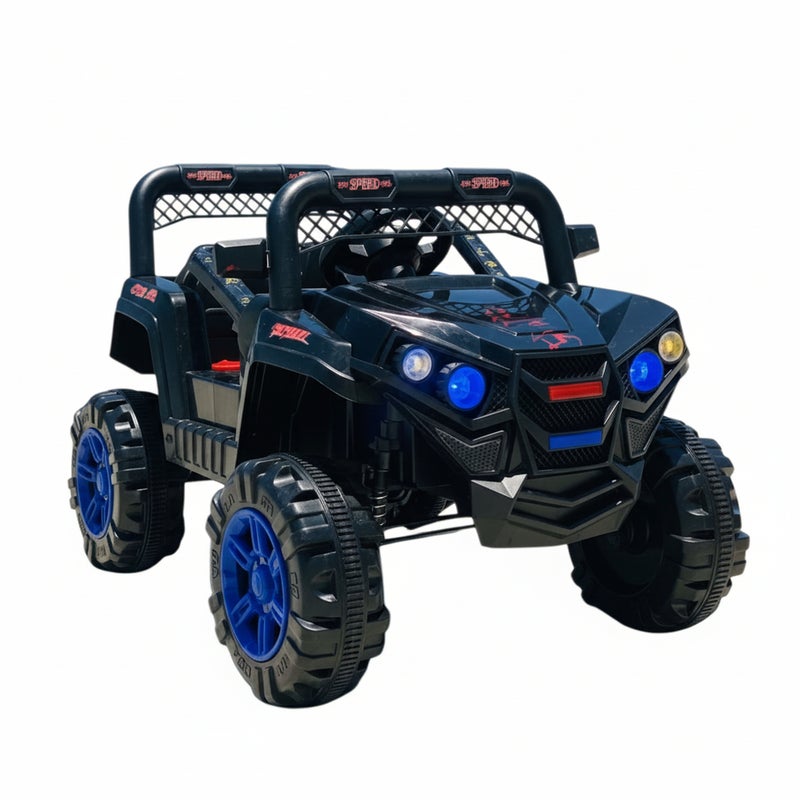 Dream Land Oatmeal Electric Rides-on Car for Kids with Remote Control - Blue - 769P - Image 1