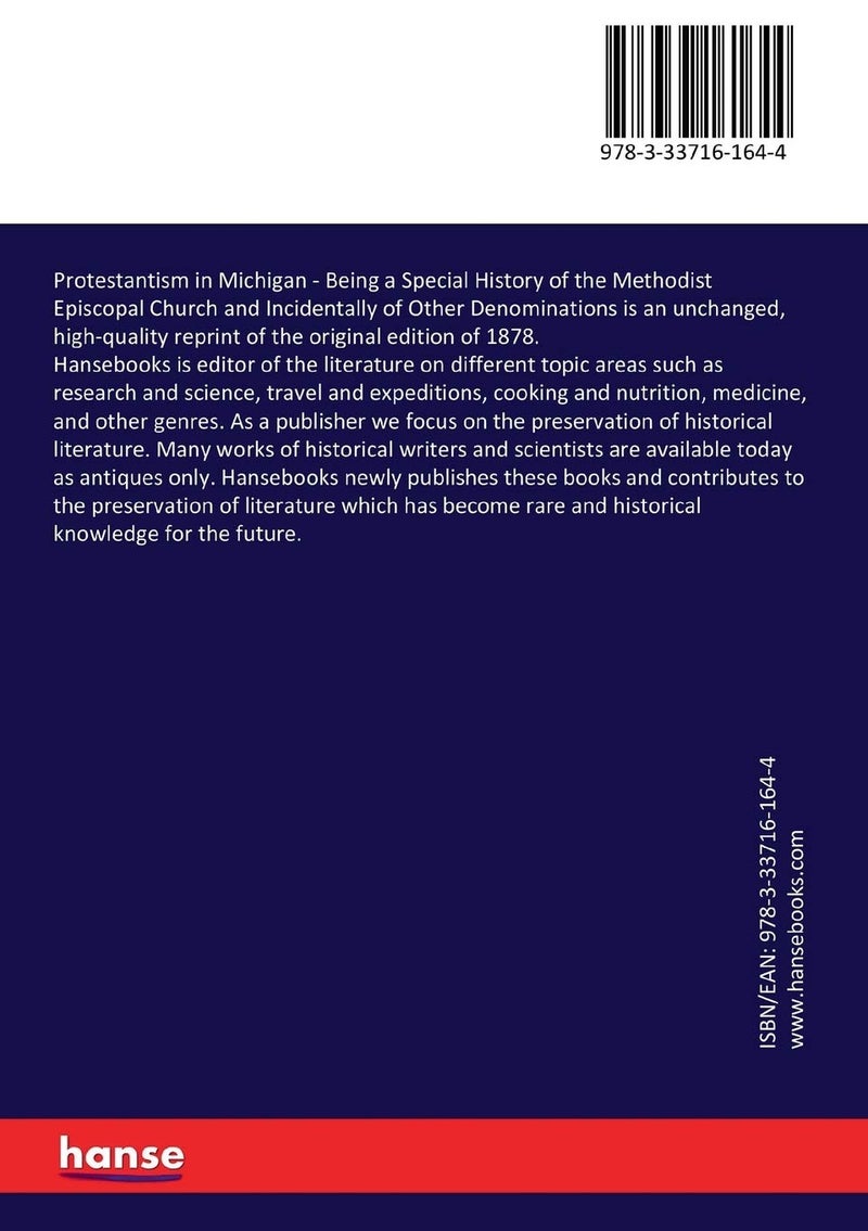 Protestantism in Michigan: Being a Special History of the Methodist Episcopal Church and Incidentally of Other Denominations - Image 2