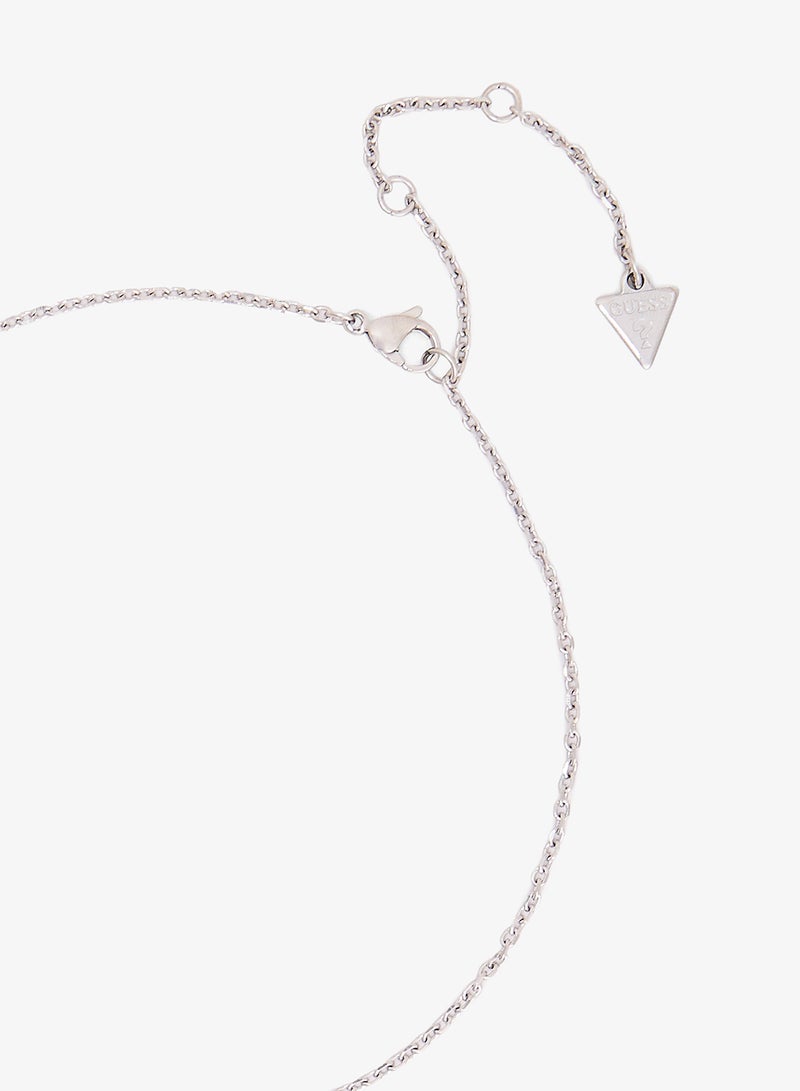 GUESS G Crystal Logo Necklace - Image 3
