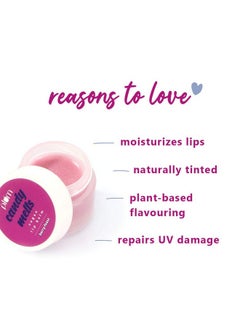 Plum Candy Melts Vegan Lip Balm | Berry Feast | For Dry & Chapped Lips | Natural Spf With Vitamin A | Shea Butter | Nourish & Protect | Sheer-Tint | 12G  - Image 4