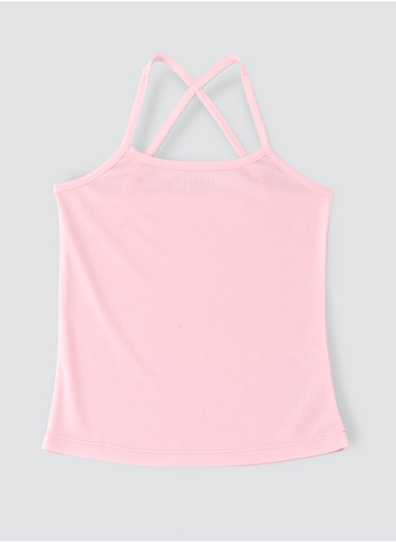 Jelliene Knit printed vest with cami  - Image 2