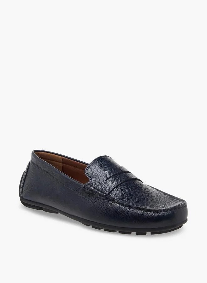 ال بي ال من شو اكسبرس Men Slip-On Leather Moccasins