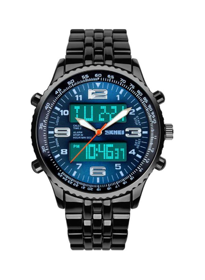 NIBEMINENT unisex Classic Analog/Digital Watch J0262BL-KM - Image 1