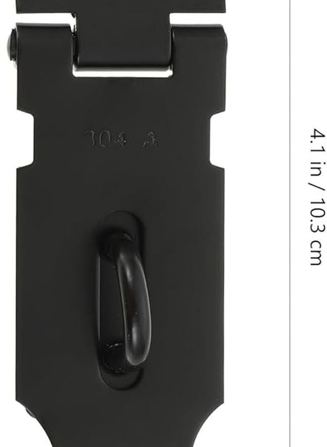 قفل مزلاج الباب من الفولاذ المقاوم للصدأ، مزلاج متين للأبواب والخزائن والنوافذ والمخازن - Image 3