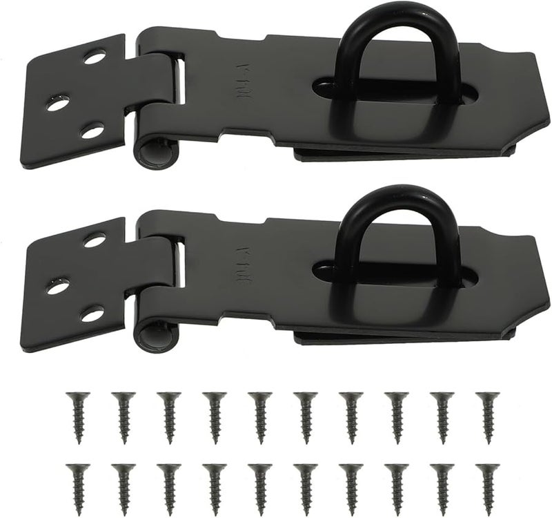 قفل مزلاج الباب من الفولاذ المقاوم للصدأ، مزلاج متين للأبواب والخزائن والنوافذ والمخازن - Image 1