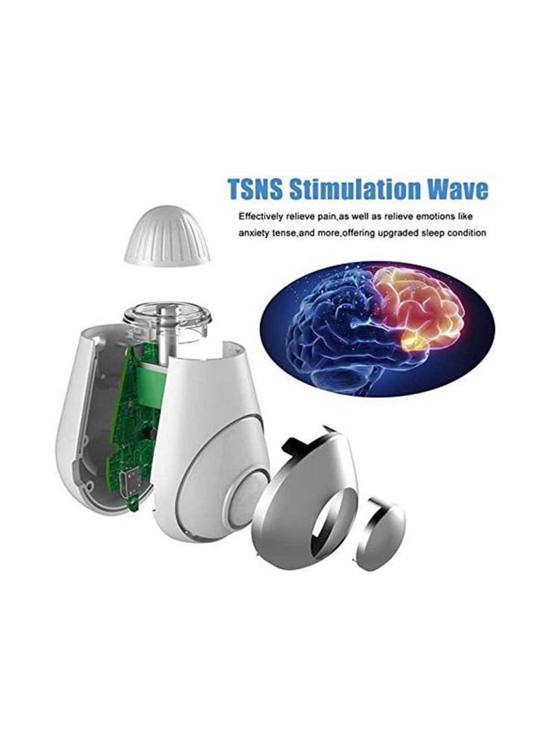 Sleep Instrument Sleep Aid Device, Smart Sleep Aid Brain Massage Adjust Heart Rate, Headache Focus Attention, Small and Easy to Carry, Improve Deep Sleep - Image 2