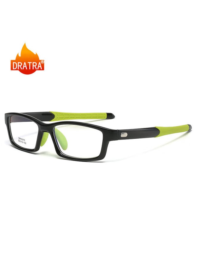 Dratra Myopia Gl Sports Style Uni Silicone Anti-slip Temples Blue Light Blocking Colorblock Fashion Design - Image 3