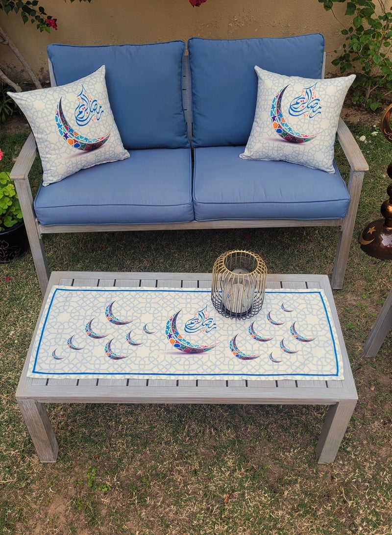 Alwan Eid And Ramadan Table Runner 90x35 cm - Image 4