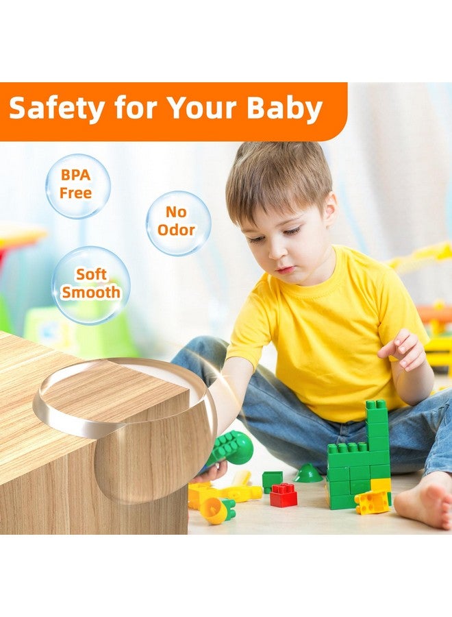 E-PRONSE Corner Protector Baby Proofing，E-PRONSE 12Pcs Pre-Taped Clear Corner Protectors, Table Corner Protectors for Baby Furniture with Strong Adhesion, No Odor and Safe PVC - Image 5