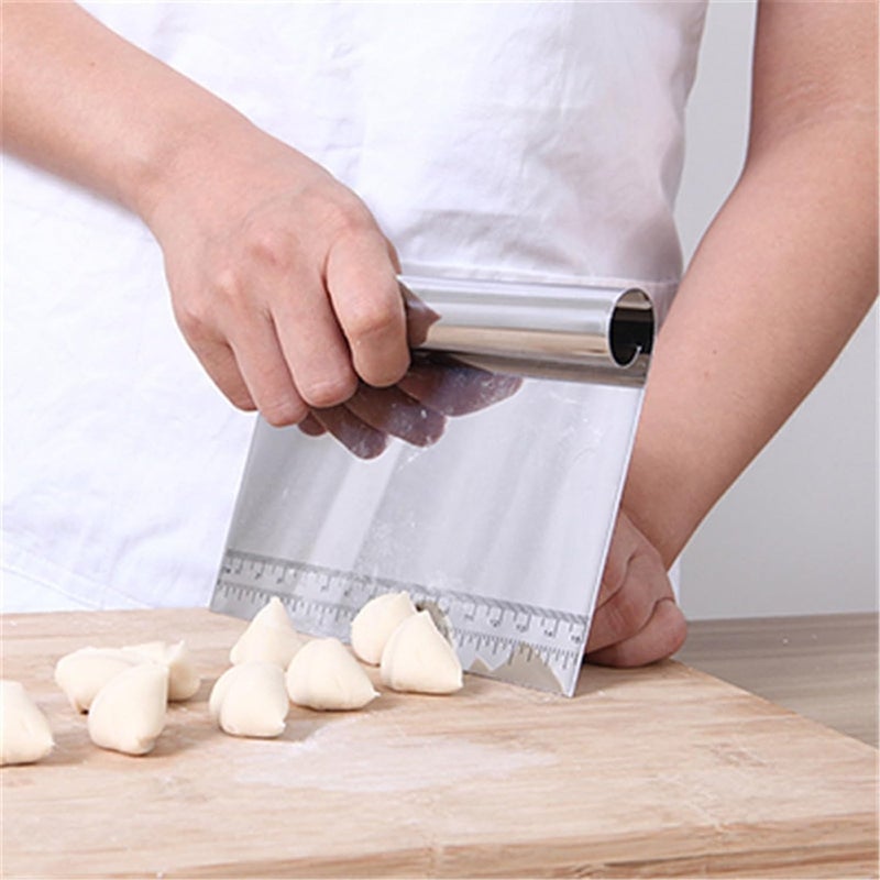 shofilt Stainless Steel Potato Ricer with Dough Scraper - Masher for Mashed Potatoes, Gnocchi & Fruit - Dishwasher Safe - Image 3