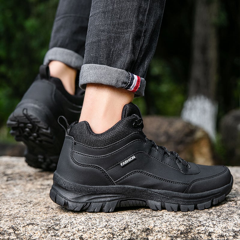 Large Size Martin Boots Men'S Shoes Outdoor Shoes Hiking Shoes Work Shoes Snow Boots Jinjiang - Image 4