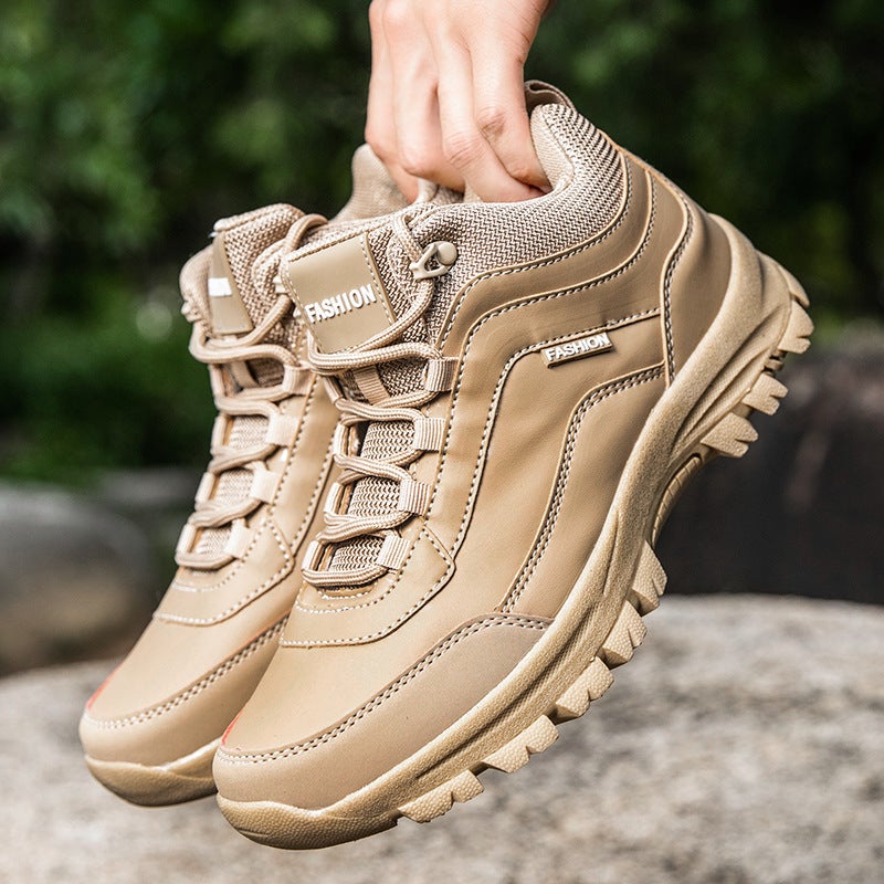 Large Size Martin Boots Men'S Shoes Outdoor Shoes Hiking Shoes Work Shoes Snow Boots Jinjiang - Image 2