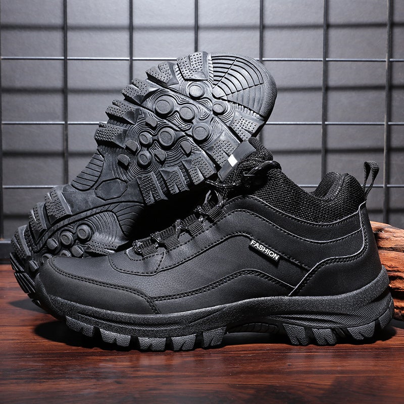 Large Size Martin Boots Men'S Shoes Outdoor Shoes Hiking Shoes Work Shoes Snow Boots Jinjiang - Image 1