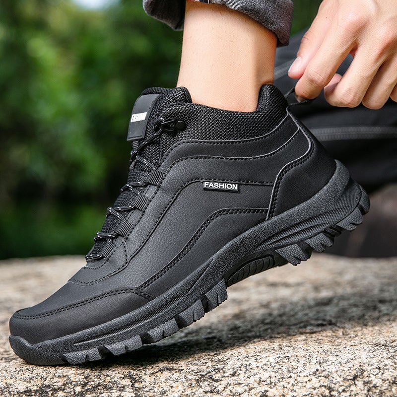 Large Size Martin Boots Men'S Shoes Outdoor Shoes Hiking Shoes Work Shoes Snow Boots Jinjiang - Image 5