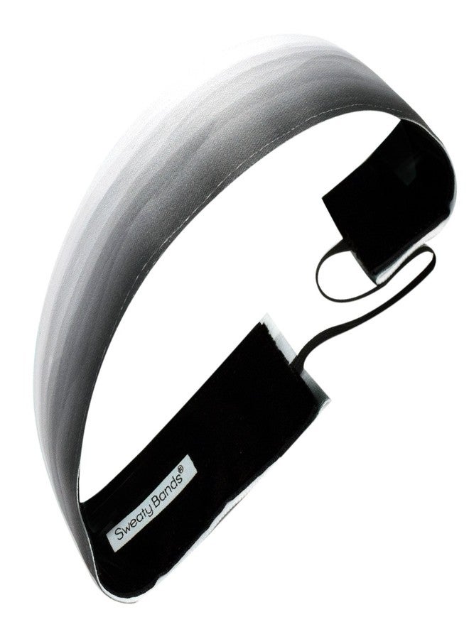 سويتي باندز طوق رأس نسائي وبناتي من سويتي باندز - طوق شعر أنيق مبطن بالمخمل مانع للانزلاق - رمادي مائي 1.5 بوصة - Image 1