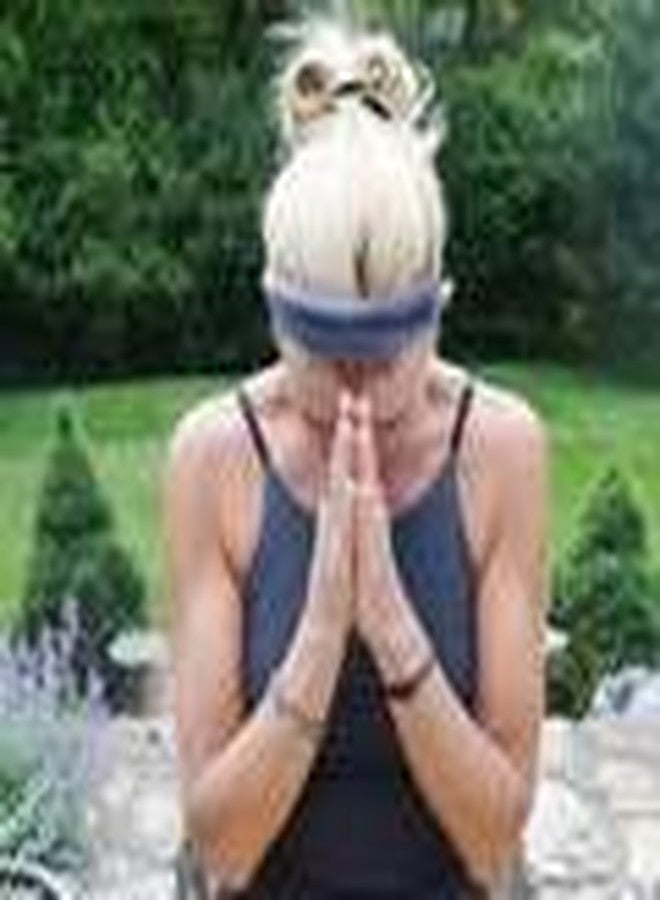 سويتي باندز طوق رأس نسائي وبناتي من سويتي باندز - طوق شعر أنيق مبطن بالمخمل مانع للانزلاق - رمادي مائي 1.5 بوصة - Image 4